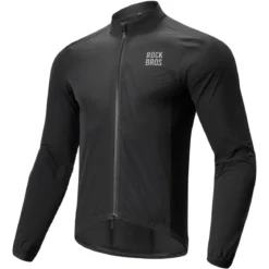 ROCKBROS Long-Seeved Cycling Windbreaker Jacket Foldable