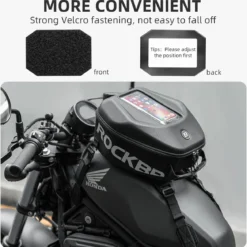 ROCKBROS 7L Waterproof Motorcycle Tank Bag Touchscreen Phone Pouch