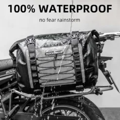 ROCKBROS 60L Waterproof Motorcycle Saddle Bags Durable Removable 2 PCS
