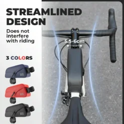 ROCKBROS Magnetic 100% Waterproof Bike Top Tube Frame Bag 0.6L/0.9L