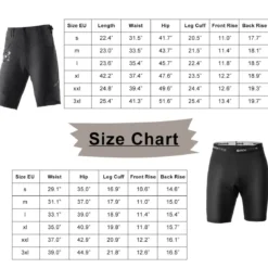 ROCKBROS Men's Cycling Shorts 4D Padded Compression Shorts