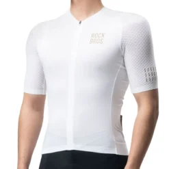 ROCKBROS Men's Short-Sleeve Cycling Jersey Diamond Pattern