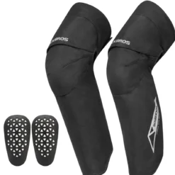 ROCKBROS Motorcycle Knee Pad Winter Leg Warmer with EVA Protector, Windproof for Skiing