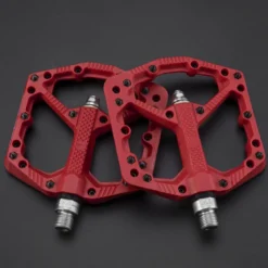 ROCKBROS Mountain Bike Pedals Flat MTB Pedals Nylon Fiber Bicycle Platform Pedals