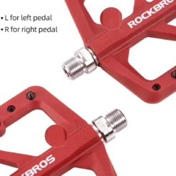 ROCKBROS Mountain Bike Pedals Lightweight Nylon DU Bearing 9/16