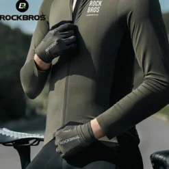 ROCKBROS MTB Gloves - Touch Screen, Anti-Slip Full Finger Cycling Gloves