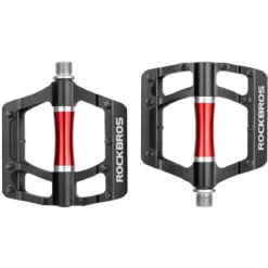 ROCKBROS MTB Pedals Platform Bike Pedal Aluminum 9/16