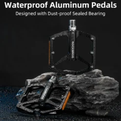 ROCKBROS MTB Reflective Aluminum Pedals 9/16