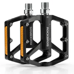 ROCKBROS MTB Reflective Aluminum Pedals 9/16