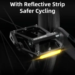 ROCKBROS MTB Reflective Aluminum Pedals 9/16