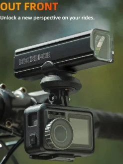 ROCKBROS Out Front Mount for Garmin, iGPSPORT - Fits 32-35mm Handlebars