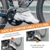 ROCKBROS Reflective Cycling Ankle Bands - Adjustable Pant Leg Straps