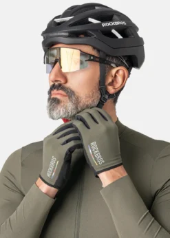 ROCKBROS Road-to-Sky Fine Sheepskin Full Finger Gloves