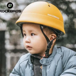 ROCKBROS Safety Skateboard Helmet Child Riding Lightweight Bike Adjustable Lovely EPS