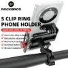 ROCKBROS S Clip Ring Bike Phone Holder for 4.7–7.09" Phones