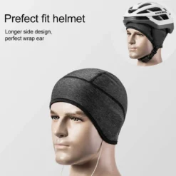 ROCKBROS Skull Cap Thermal Helmet Liner for Men Women Moisture Wicking Fits Under Helmets