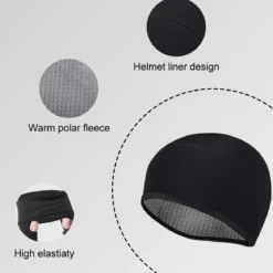ROCKBROS Skull Cap Thermal Helmet Liner for Men Women Moisture Wicking Fits Under Helmets