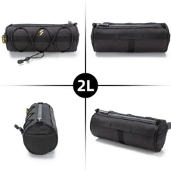 ROCKBROS Small Handlebar Bag Handy Front Bike Storage Pouch with Shoulder Strap Ideal