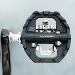 ROCKBROS SPD Dual-Purpose Bike Pedals - Compatible with Shimano MTB/Road