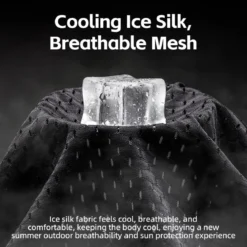 ROCKBROS Summer Sun Protection Cap with Cooling Ice Silk and Adjustable Design