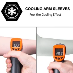 ROCKBROS Sun Protection Arm Sleeves Cooling for Running Golf Fishing Cycling