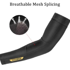 ROCKBROS Sun Protection Arm Sleeves Cooling for Running Golf Fishing Cycling