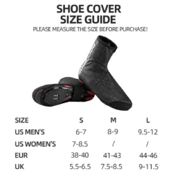 ROCKBROS Thermal Windproof Bike Shoe Covers for Mountain Road