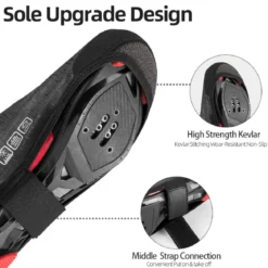ROCKBROS Thermal Windproof Bike Shoe Covers for Mountain Road