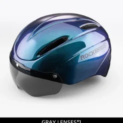 ROCKBROS Ultralight Magnetic Goggles Cycling Helmet