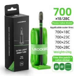 ROCKBROS Ultra-Light TPU Puncture-Resistant Inner Tube 24g 700x18/28C