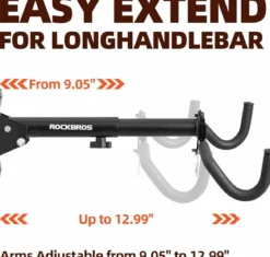 ROCKBROS Wall-Mounted Bike Holder 33 lb Capacity