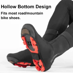 ROCKBROS Warm Windproof Water-Resistant Cycling Shoe Covers