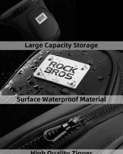 ROCKBROS Waterproof Tactical Drop Leg Bag Durable Adjustable Large Capacity