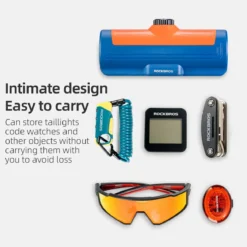 ROCKBROS Water-Resistant Bike Frame Bag with Password Lock