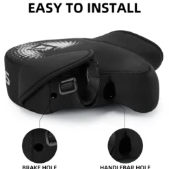 ROCKBROS Windproof Motorcycle Handlebar Muffs - Cold Weather Hand Warmers