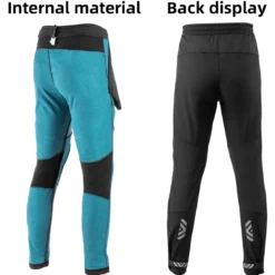 ROCKBROS Winter Cycling Pants Warm Ergonomics Men's Windproof Thermal Bicycling Pants