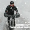 ROCKBROS Winter Handlebar Mittens - Extreme Cold Weather MTB Fat Bike Pogies