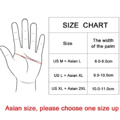 ROCKBROS Winter Windproof Silicone Full-Finger Cycling Gloves