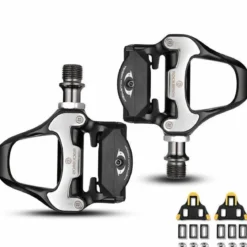 Self-Lock Road Bike Pedals with Shimano SPD-SL/Look KEO Cleat System (Pair)