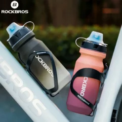 Skin-Feeling Bike Bottle with Pull-Top Lid – Lightweight Leakproof 600/750ml