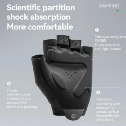 S408 Short Finger Cycling Gloves Lightweight
