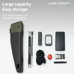 Sustainable Eco-Friendly Bike Top Tube Bag 0.9L