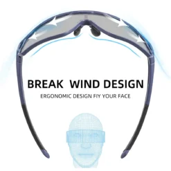 Thickened PC Lens Photochromic Sunglasses (UV400)