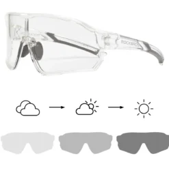 Thickened PC Lens Photochromic Sunglasses (UV400)