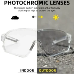 Thickened PC Lens Photochromic Sunglasses (UV400)