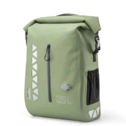 TL-153 25L Seamless 100% Waterproof Bike Panniers Rear Rack Bicycle Bag ROAD TO SKY