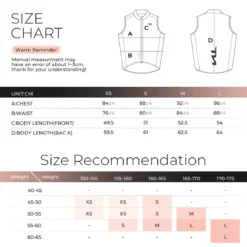 TVI Women's Cycling Vest Windproof - MJ008