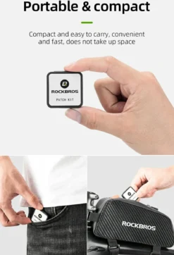 Ultra-Mini Tire Patch Kit โ Super Lightweight Ultra-Slim Pocket-Friendly