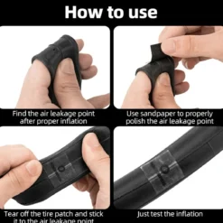 Ultra-Mini Tire Patch Kit โ Super Lightweight Ultra-Slim Pocket-Friendly