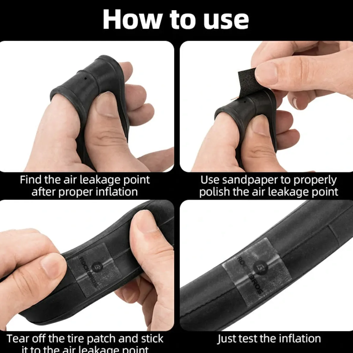 Ultra-Mini Tire Patch Kit โ Super Lightweight Ultra-Slim Pocket-Friendly